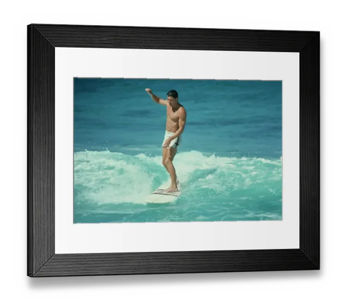 Framed Print : Big Wednesday Location Shoot, Hawaii Framed Print : Big Wednesday Location Shoot, Hawaii