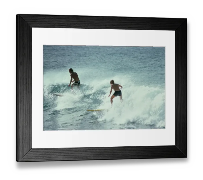 Framed Print : Big Wednesday Location Shoot, Hawaii Framed Print : Big Wednesday Location Shoot, Hawaii