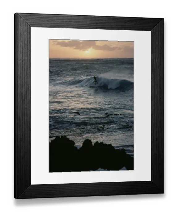 Framed Print : Big Wednesday Location Shoot, Hawaii Framed Print : Big Wednesday Location Shoot, Hawaii