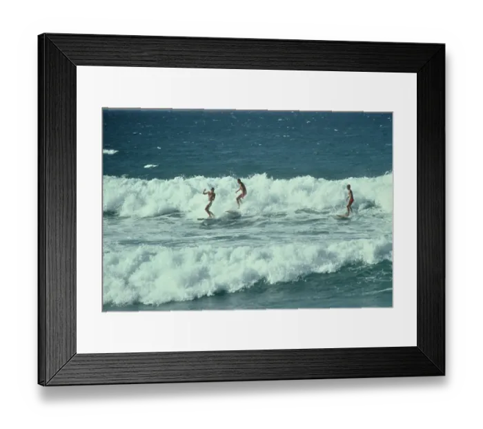 Framed Print : Big Wednesday Location Shoot, Hawaii Framed Print : Big Wednesday Location Shoot, Hawaii
