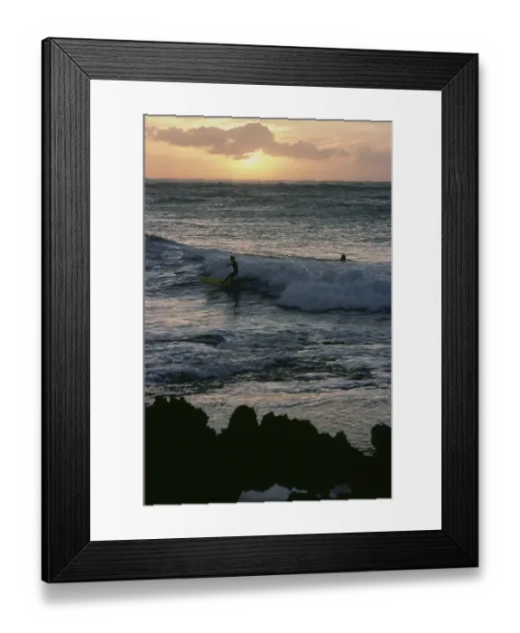 Framed Print : Big Wednesday Location Shoot, Hawaii Framed Print : Big Wednesday Location Shoot, Hawaii