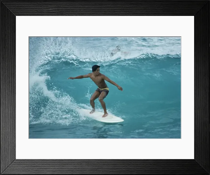Framed Print : Big Wednesday Location Shoot, Hawaii Framed Print : Big Wednesday Location Shoot, Hawaii