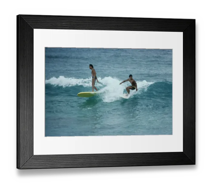 Framed Print : Big Wednesday Location Shoot, Hawaii Framed Print : Big Wednesday Location Shoot, Hawaii