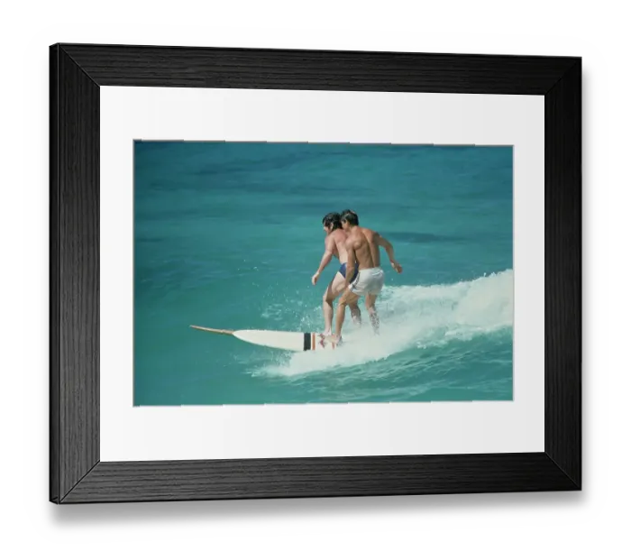 Framed Print : Big Wednesday Location Shoot, Hawaii Framed Print : Big Wednesday Location Shoot, Hawaii