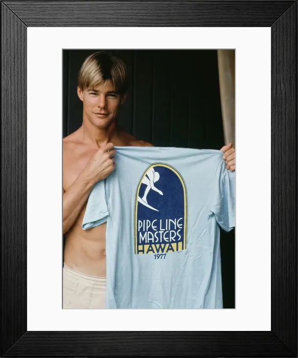 Framed Print : Big Wednesday Location Shoot, Hawaii Framed Print : Big Wednesday Location Shoot, Hawaii
