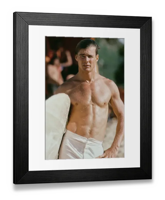 Framed Print : Big Wednesday Location Shoot, Hawaii Framed Print : Big Wednesday Location Shoot, Hawaii
