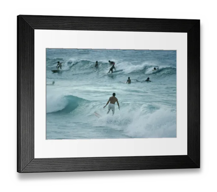 Framed Print : Big Wednesday Location Shoot, Hawaii Framed Print : Big Wednesday Location Shoot, Hawaii