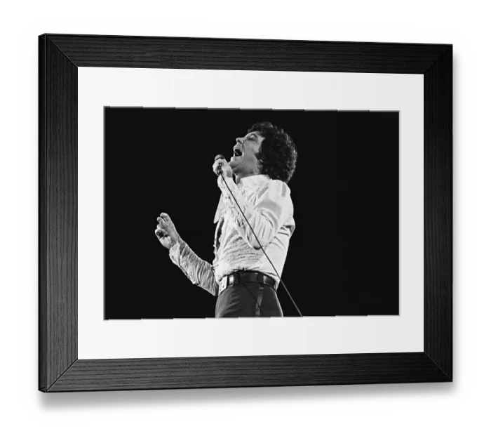 Framed Print : Tom Jones. ATLANTA - SEPTEMBER 16: Welsh singer Tom Jones performs at the Framed Print : Tom Jones. ATLANTA - SEPTEMBER 16: Welsh singer Tom Jones performs at the
