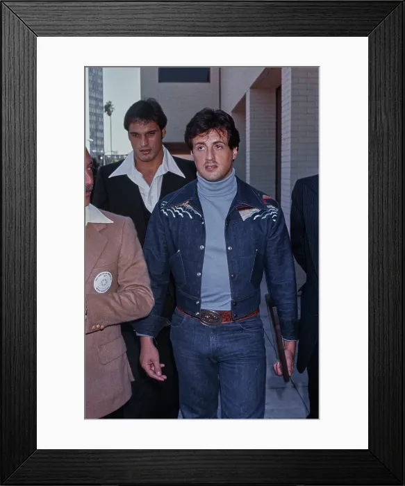 Framed Print : Cal-American Westwood Movie Dedication Ceremony, 1977