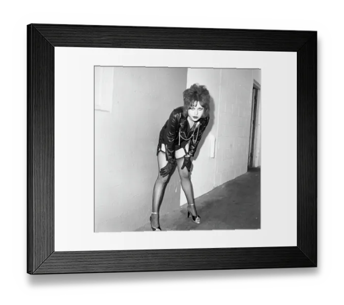 Framed Print : Punk Fashion Show in LA Framed Print : Punk Fashion Show in LA