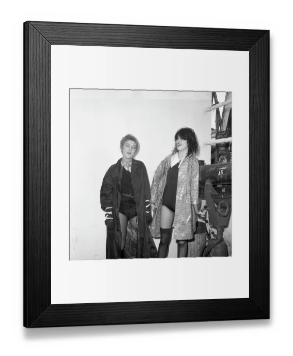 Framed Print : Punk Fashion Show in LA Framed Print : Punk Fashion Show in LA
