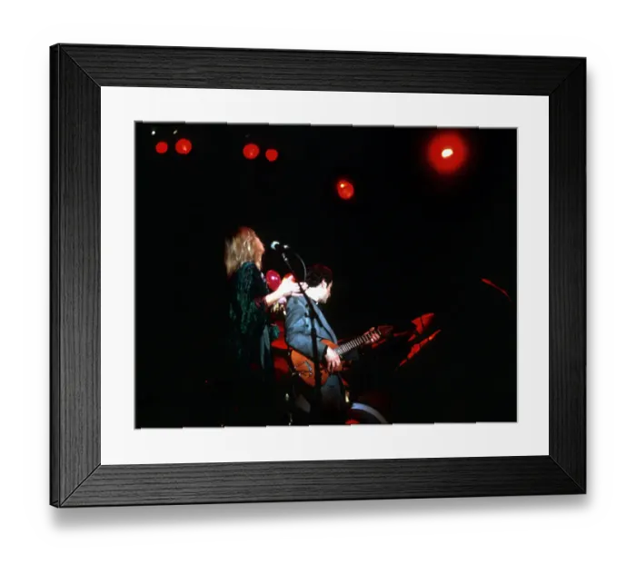 Framed Print : Fleetwood Mac Performing Framed Print : Fleetwood Mac Performing