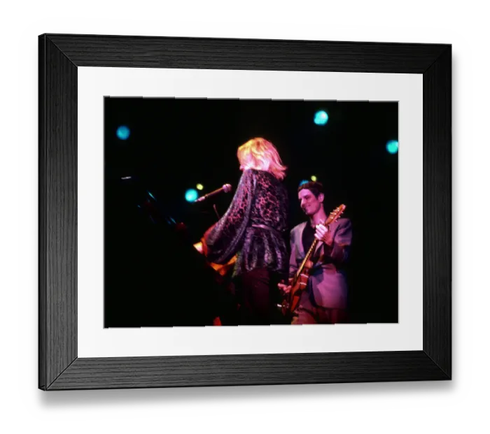 Framed Print : Fleetwood Mac Performing Framed Print : Fleetwood Mac Performing
