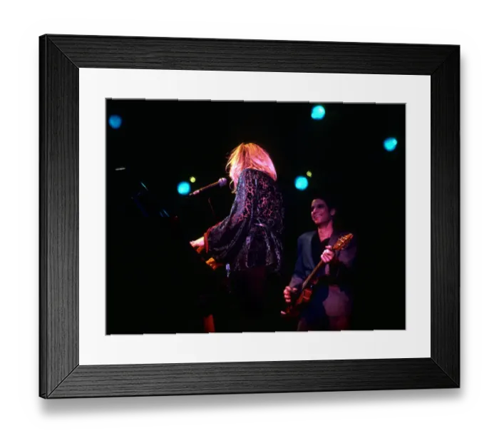 Framed Print : Fleetwood Mac Performing Framed Print : Fleetwood Mac Performing