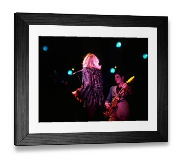 Framed Print : Fleetwood Mac Performing Framed Print : Fleetwood Mac Performing