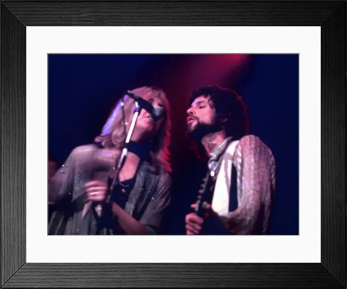 Framed Print : Fleetwood Mac Performing Framed Print : Fleetwood Mac Performing