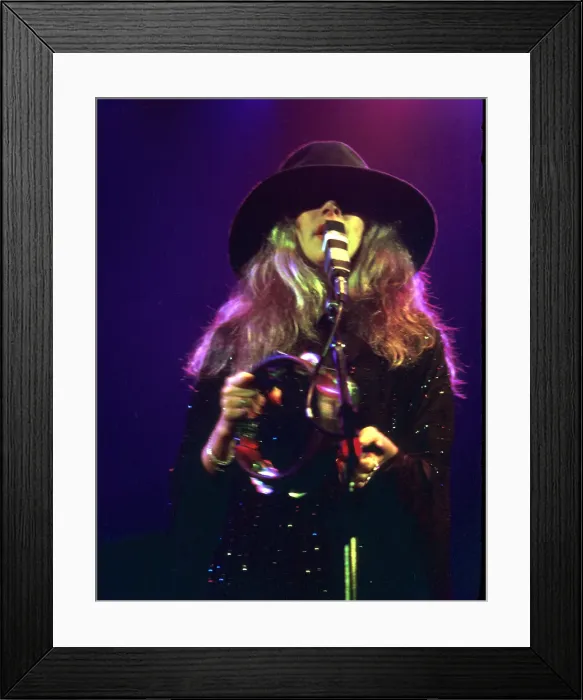 Framed Print : Stevie Nicks Performing Framed Print : Stevie Nicks Performing