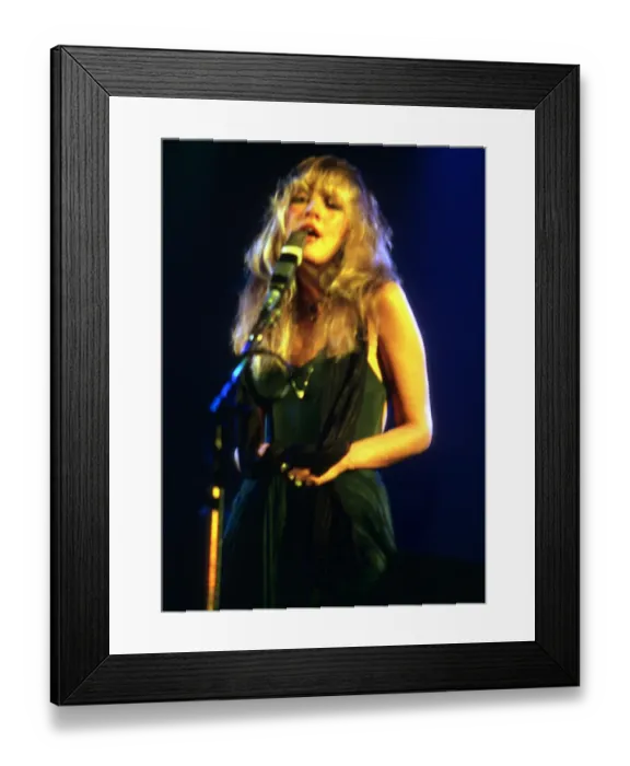 Framed Print : Stevie Nicks Performing Framed Print : Stevie Nicks Performing