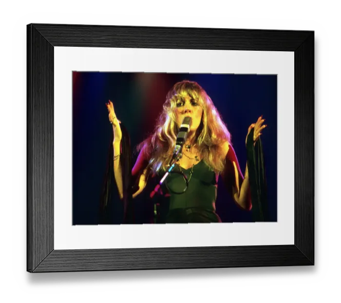 Framed Print : Stevie Nicks Performing Framed Print : Stevie Nicks Performing