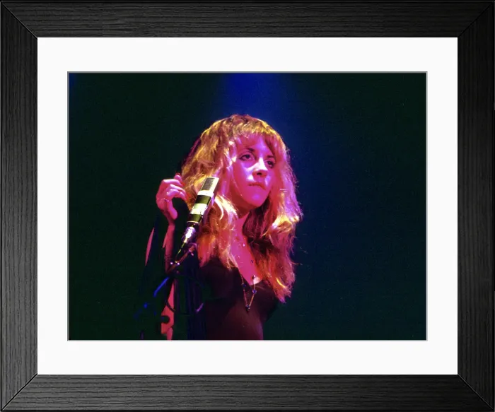 Framed Print : Stevie Nicks Performing Framed Print : Stevie Nicks Performing