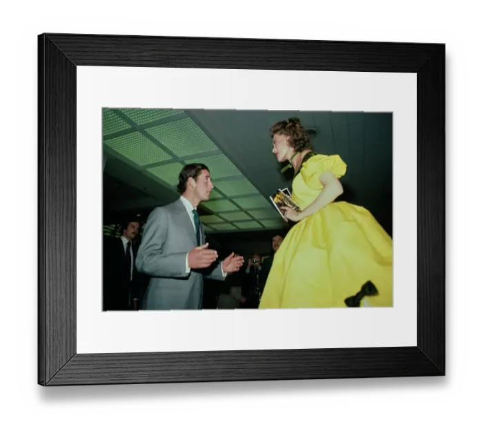Framed Print : Prince Charles Visits Broadway Department Store Framed Print : Prince Charles Visits Broadway Department Store
