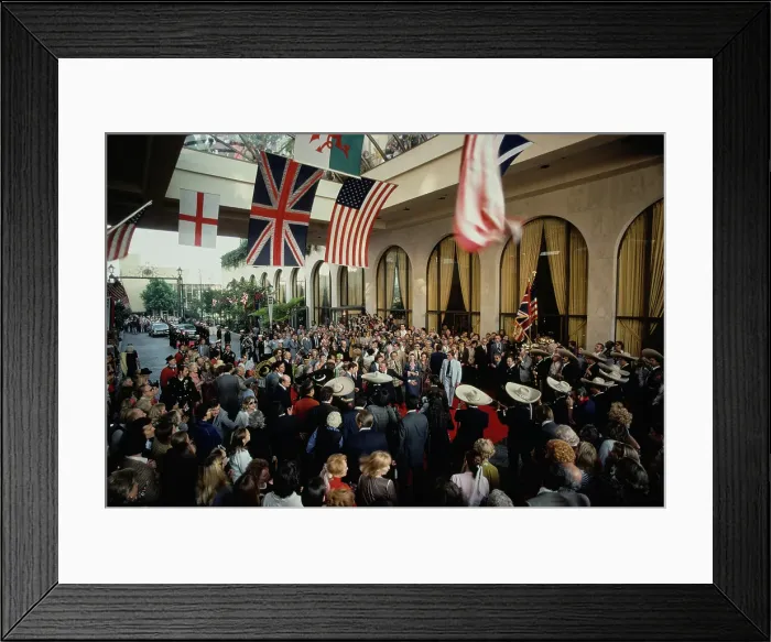Framed Print : Prince Charles Visits Beverly Hills Framed Print : Prince Charles Visits Beverly Hills