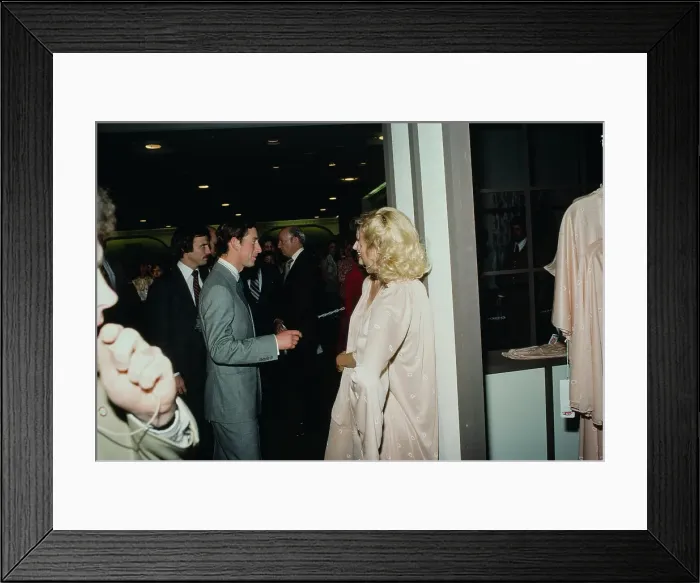 Framed Print : Prince Charles Visits Broadway Department Store Framed Print : Prince Charles Visits Broadway Department Store