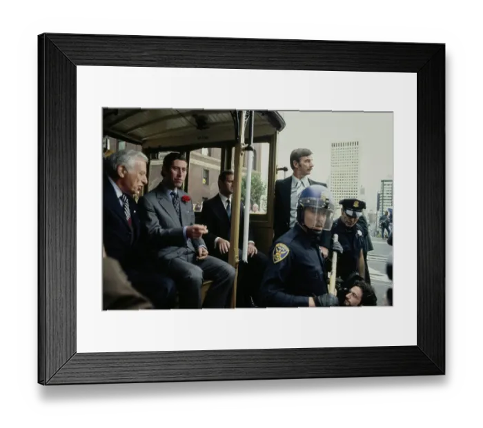 Framed Print : Prince Charles Visits San Francisco Framed Print : Prince Charles Visits San Francisco