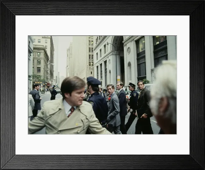 Framed Print : Prince Charles Visits San Francisco Framed Print : Prince Charles Visits San Francisco