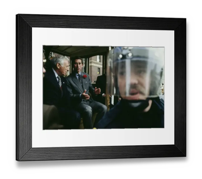 Framed Print : Prince Charles Visits San Francisco Framed Print : Prince Charles Visits San Francisco