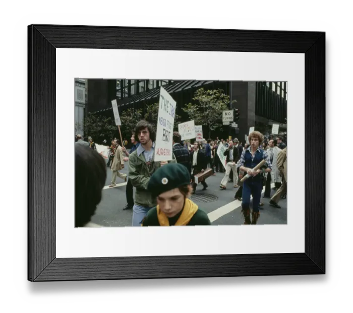 Framed Print : Unrest During Royal Visit San Francisco Framed Print : Unrest During Royal Visit San Francisco