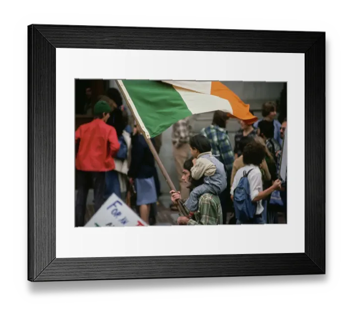 Framed Print : Protestors - Prince Charles Visit To Berkeley