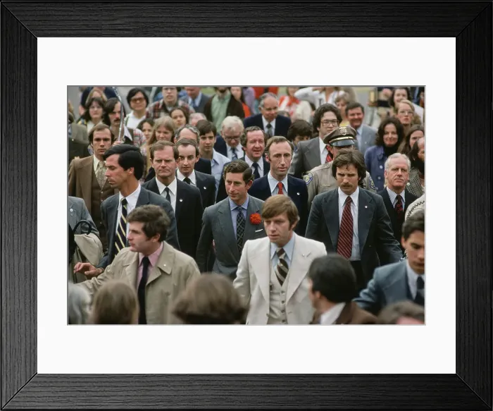 Framed Print : Prince Charles Visit To Berkeley Framed Print : Prince Charles Visit To Berkeley
