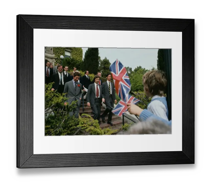 Framed Print : Prince Charles Visit To Berkeley Framed Print : Prince Charles Visit To Berkeley