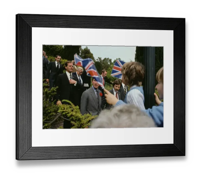 Framed Print : Prince Charles Visit To Berkeley Framed Print : Prince Charles Visit To Berkeley