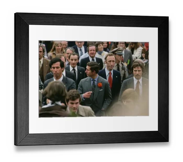 Framed Print : Prince Charles Visit To Berkeley Framed Print : Prince Charles Visit To Berkeley