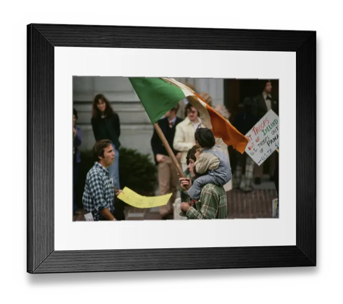 Framed Print : Protestors - Prince Charles Visit To Berkeley Framed Print : Protestors - Prince Charles Visit To Berkeley