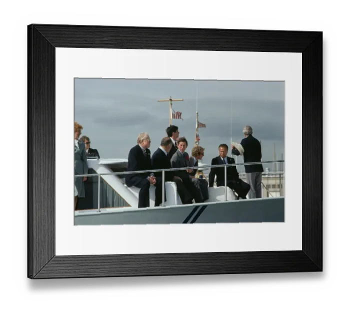 Framed Print : Prince Charles Visits Oakland Framed Print : Prince Charles Visits Oakland