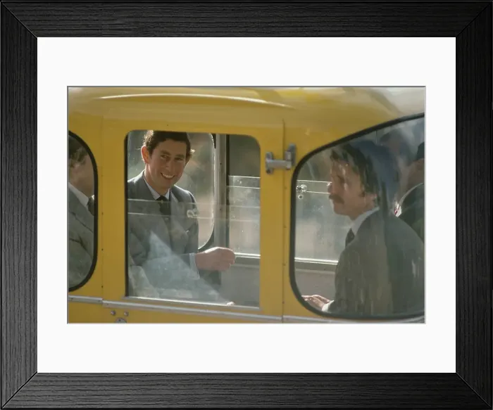 Framed Print : Prince Charles In Napa Valley Framed Print : Prince Charles In Napa Valley