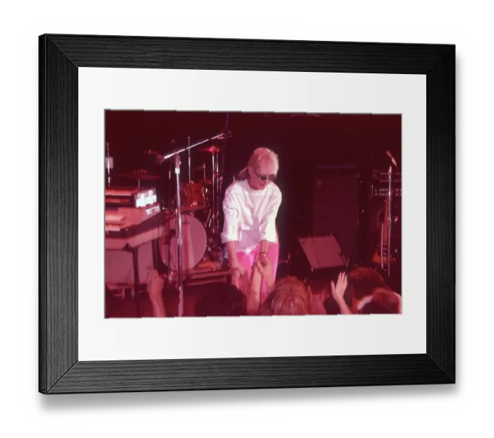 Framed Print : Blondie Performing In LA Framed Print : Blondie Performing In LA