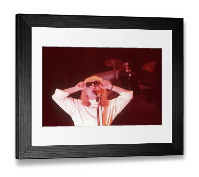 Framed Print : Blondie Performing In LA Framed Print : Blondie Performing In LA