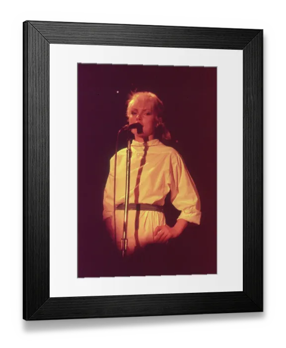 Framed Print : Blondie Performing In LA