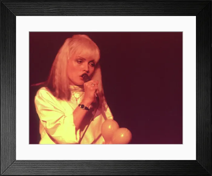 Framed Print : Blondie Performing In LA