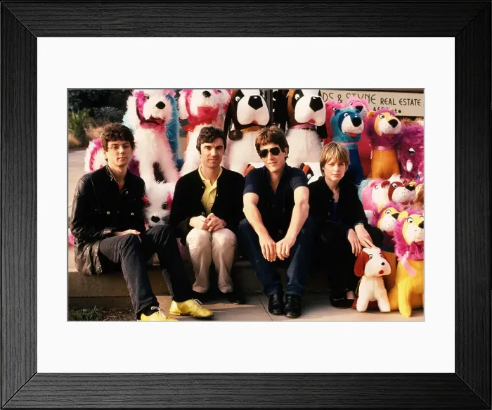 Framed Print : Talking Heads With Stuffed Animals Framed Print : Talking Heads With Stuffed Animals