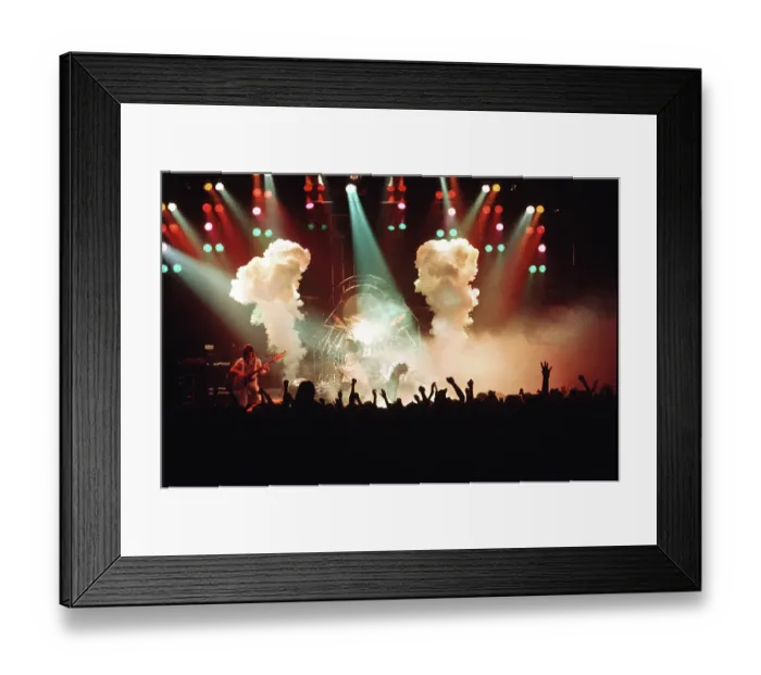 Framed Print : Queen Performing in LA Framed Print : Queen Performing in LA