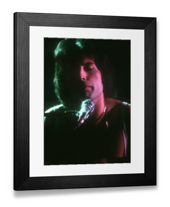 Framed Print : Queen Performing in LA Framed Print : Queen Performing in LA