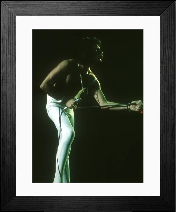 Framed Print : Queen Performing in LA Framed Print : Queen Performing in LA