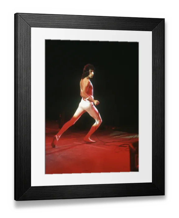 Framed Print : Queen Performing in LA Framed Print : Queen Performing in LA