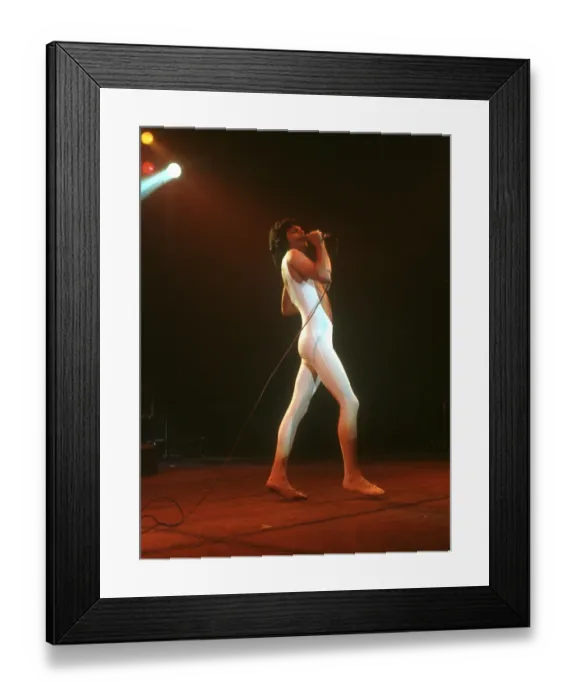 Framed Print : Queen Performing in LA Framed Print : Queen Performing in LA