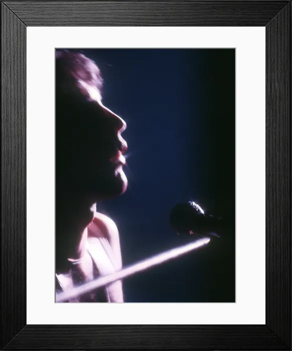 Framed Print : Queen Performing in LA Framed Print : Queen Performing in LA